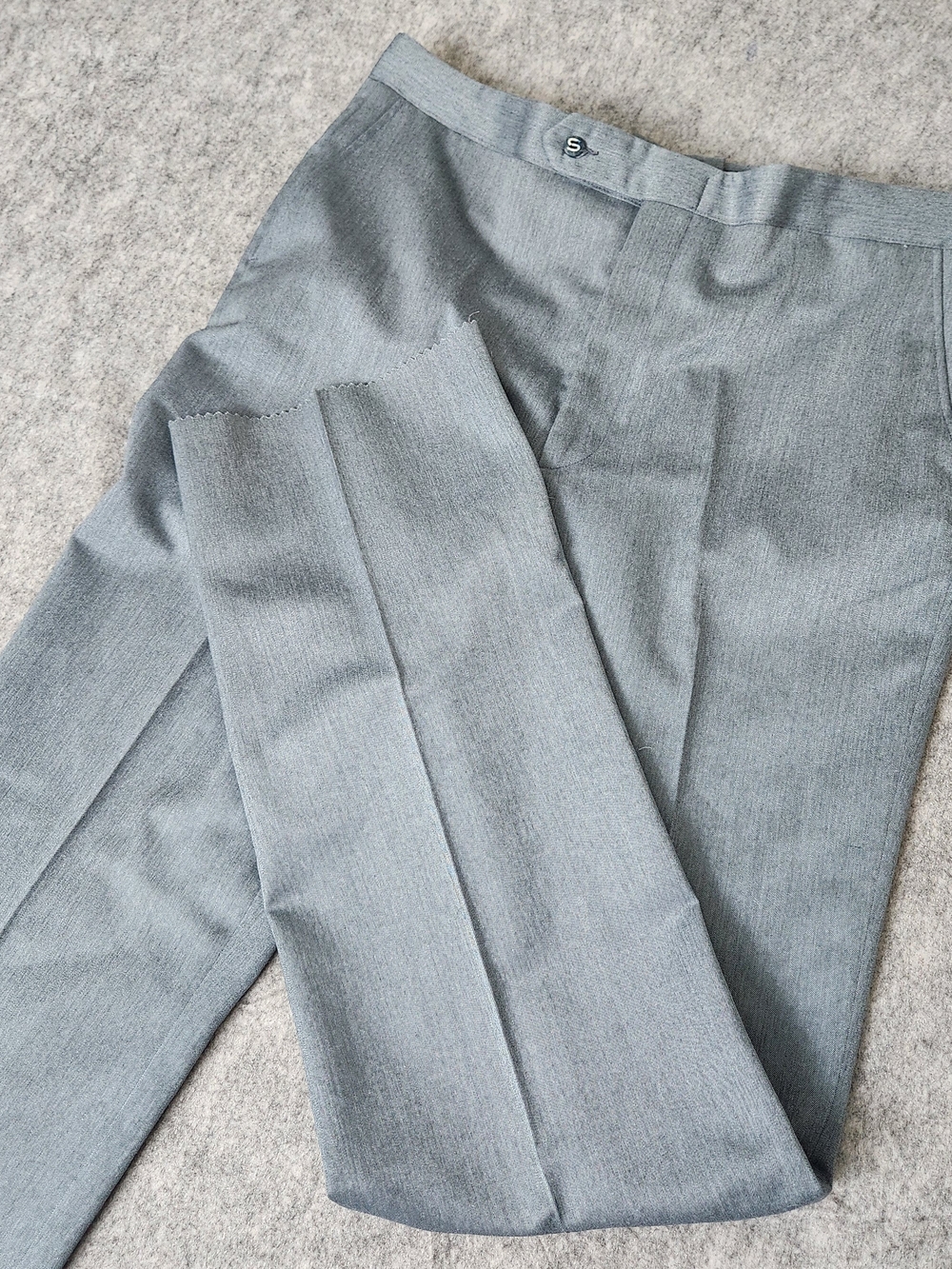 NWT Vintage SANSABELT  JAYMARK Grant Slack Trouser Pants Men's 38 Gray Deadstock
